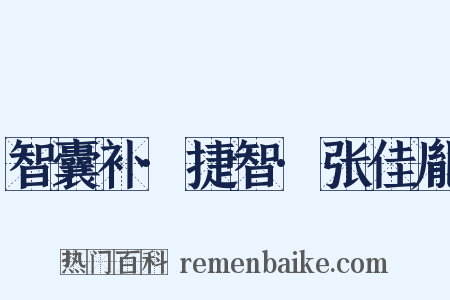 智囊补·捷智·张佳胤是什么意思的图片